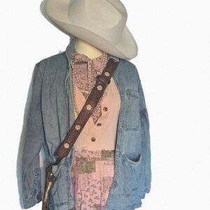 Light Pink, Cropped, Comfortable Size Small Cardigan